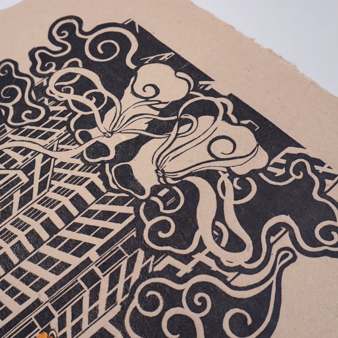 Leap-And-Linger-Product-Dau-doi-dat-chan-dap-troi--Zoom-in-detail-Black-Do-Paper-2