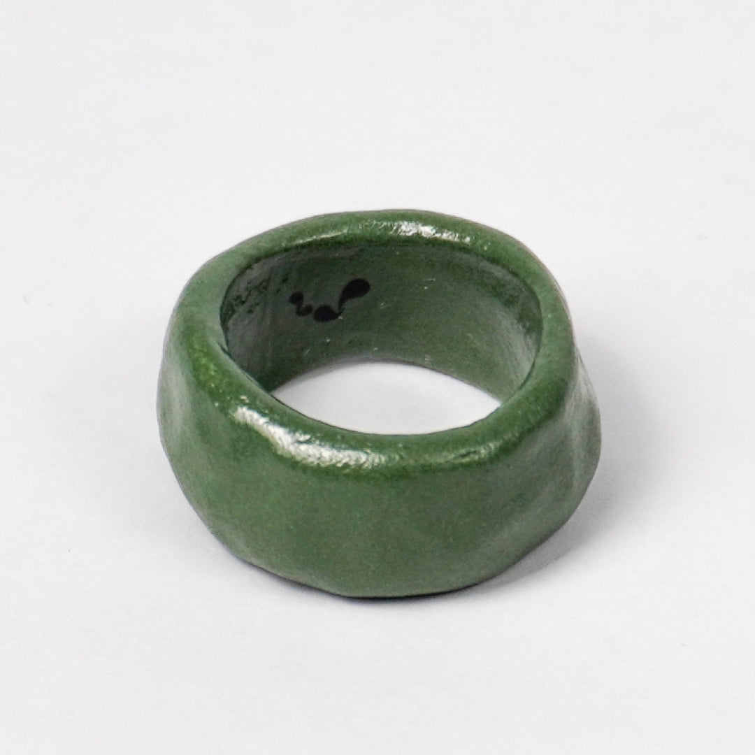 PEACE Verdant Green - Ceramic Ring