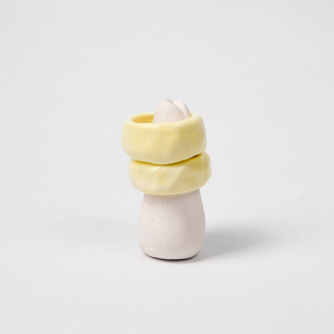 PEACE Tender Yellow - Ceramic Ring