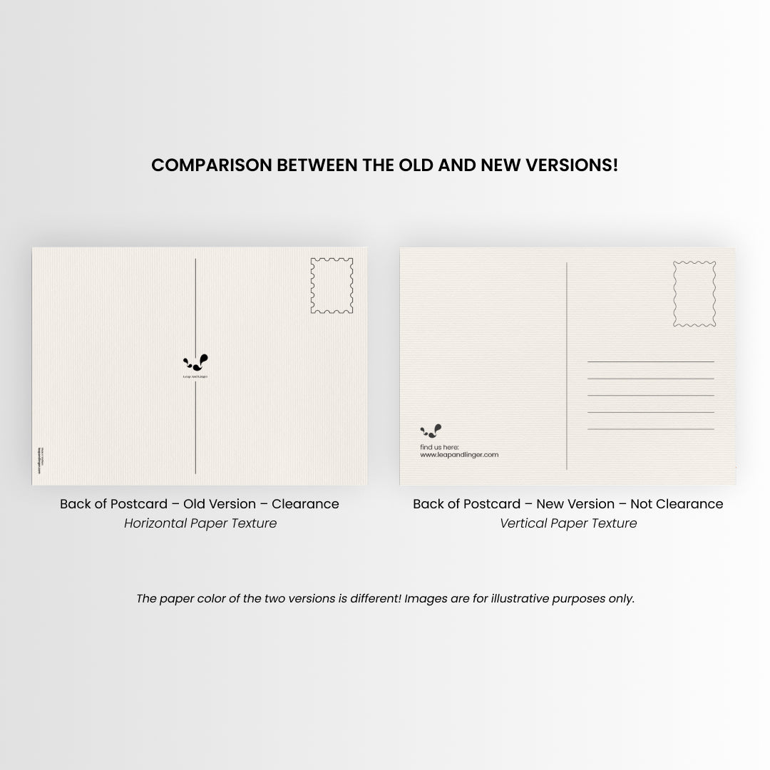 Postcard (Old version) (Many drawing designs) - Clearance Item