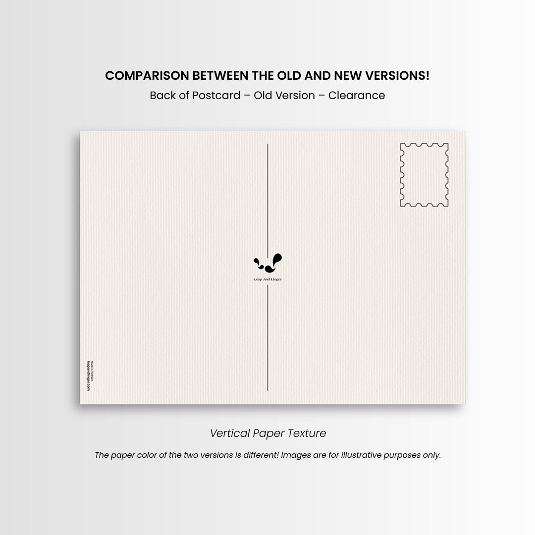 Postcard (Old version) (Many drawing designs) - Clearance Item