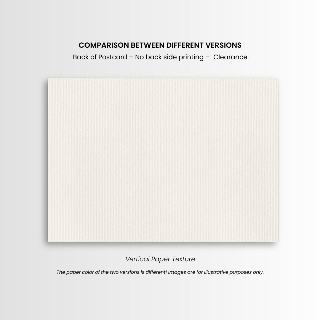 Postcard (Old version) (The back side is not printed) (Many drawing designs) - Clearance Item