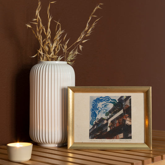 Cổ - Linocut Print