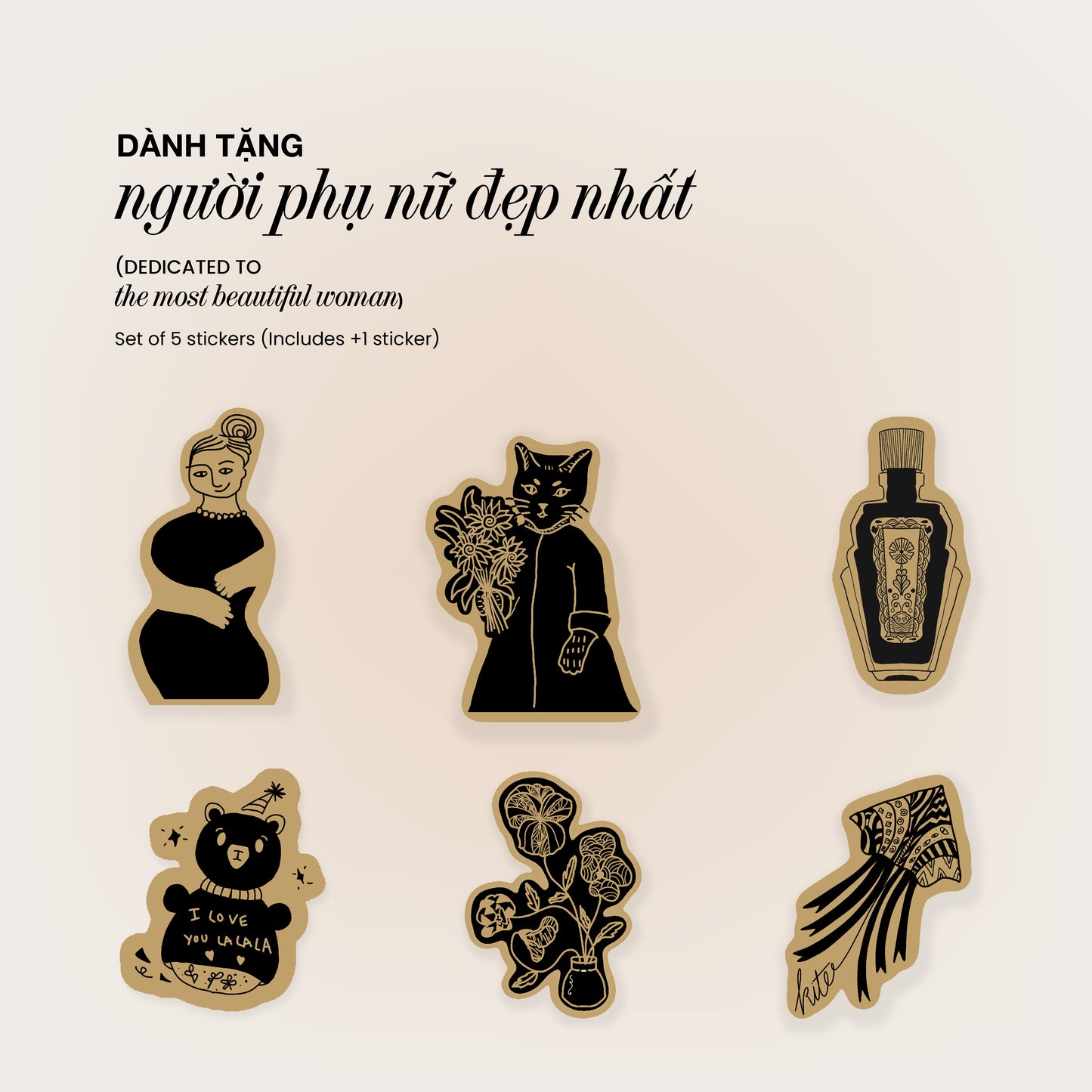 dedicate-to-the-most-beautiful-woman-stickers-set-product-leap-and-linger-include