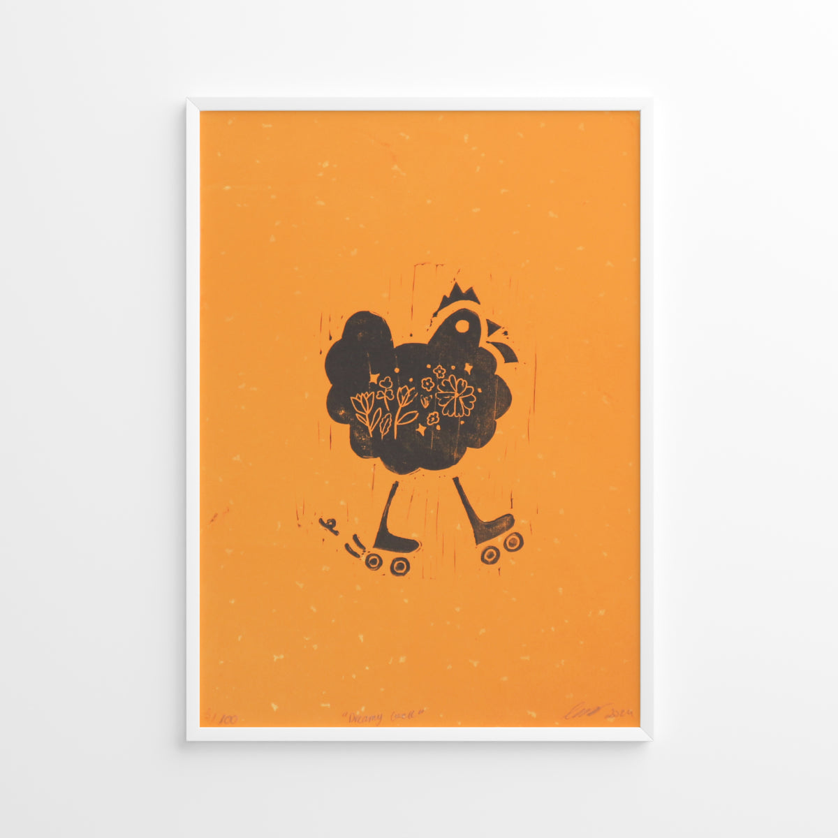 dreamy-cock-linocut-print-art-picture-product-leap-and-linger-nhichancanh-2