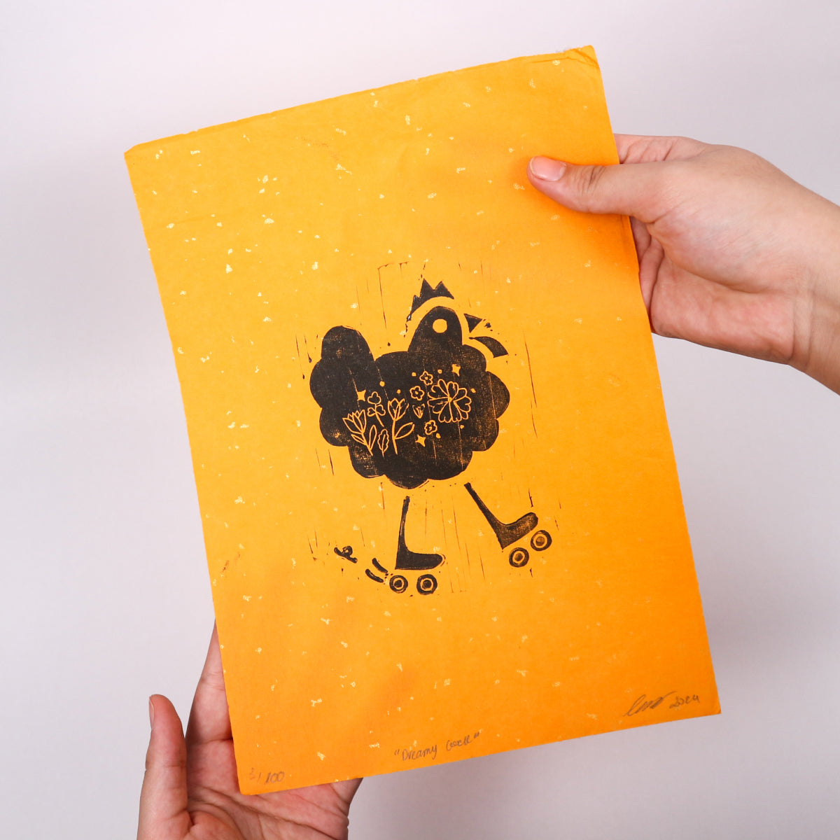 dreamy-cock-linocut-print-art-picture-product-leap-and-linger-nhichancanh-3