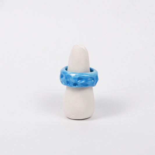 life-journey-blue-sky-ceramic-ring-Leap-And-Linger-Product-Rings-by-Nomi-Bui-With-Stand-1st-Angle