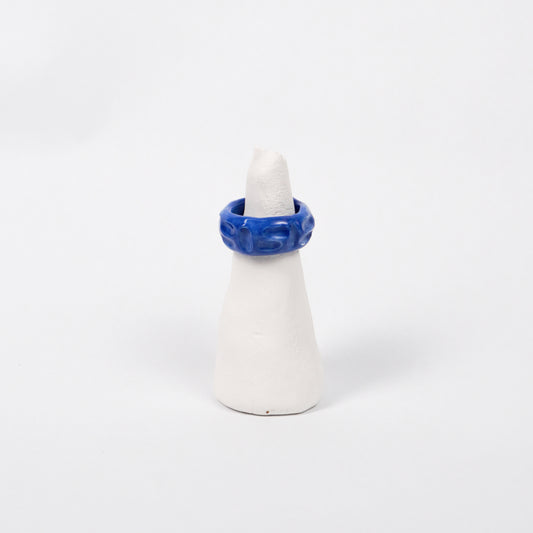 life-journey-deep-blue-lake-ceramic-ring-Leap-And-Linger-Product-Rings-by-Nomi-Bui-With-Stand-1st-Angle