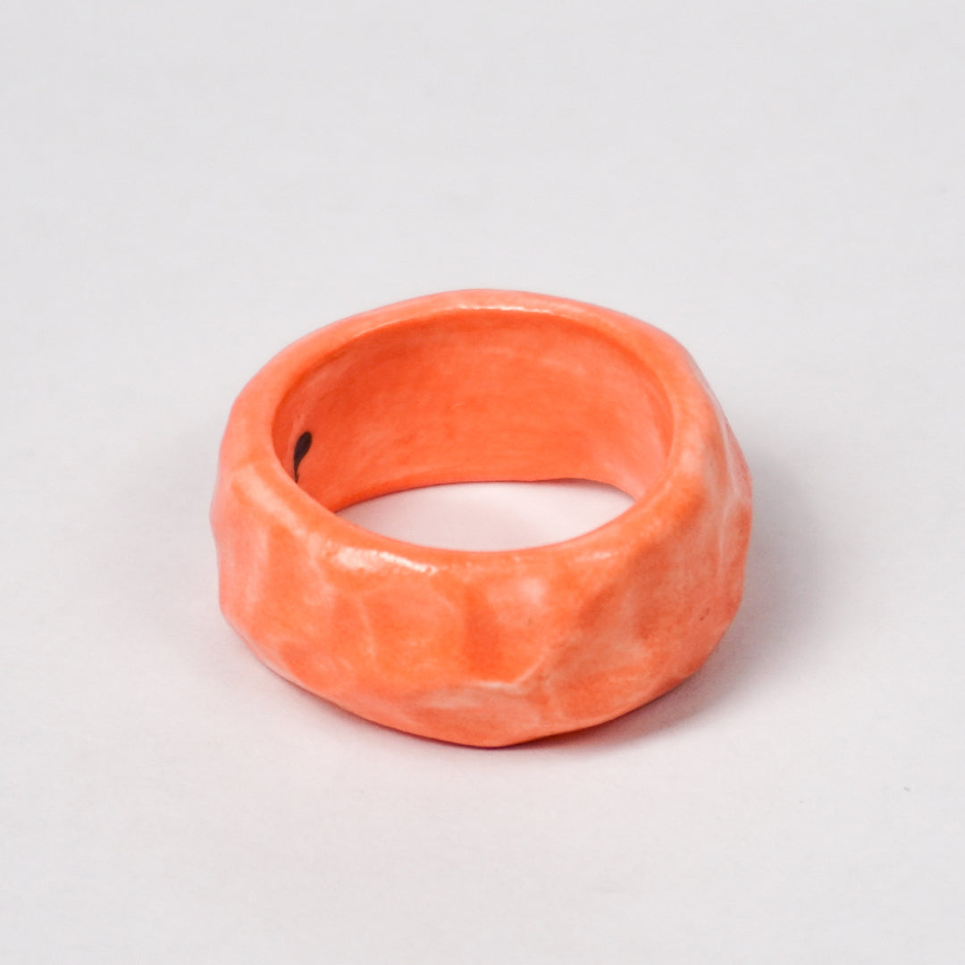 peace-blazing-orange-ceramic-ring-Leap-And-Linger-Product-Rings-by-Nomi-Bui-3rd-Angle