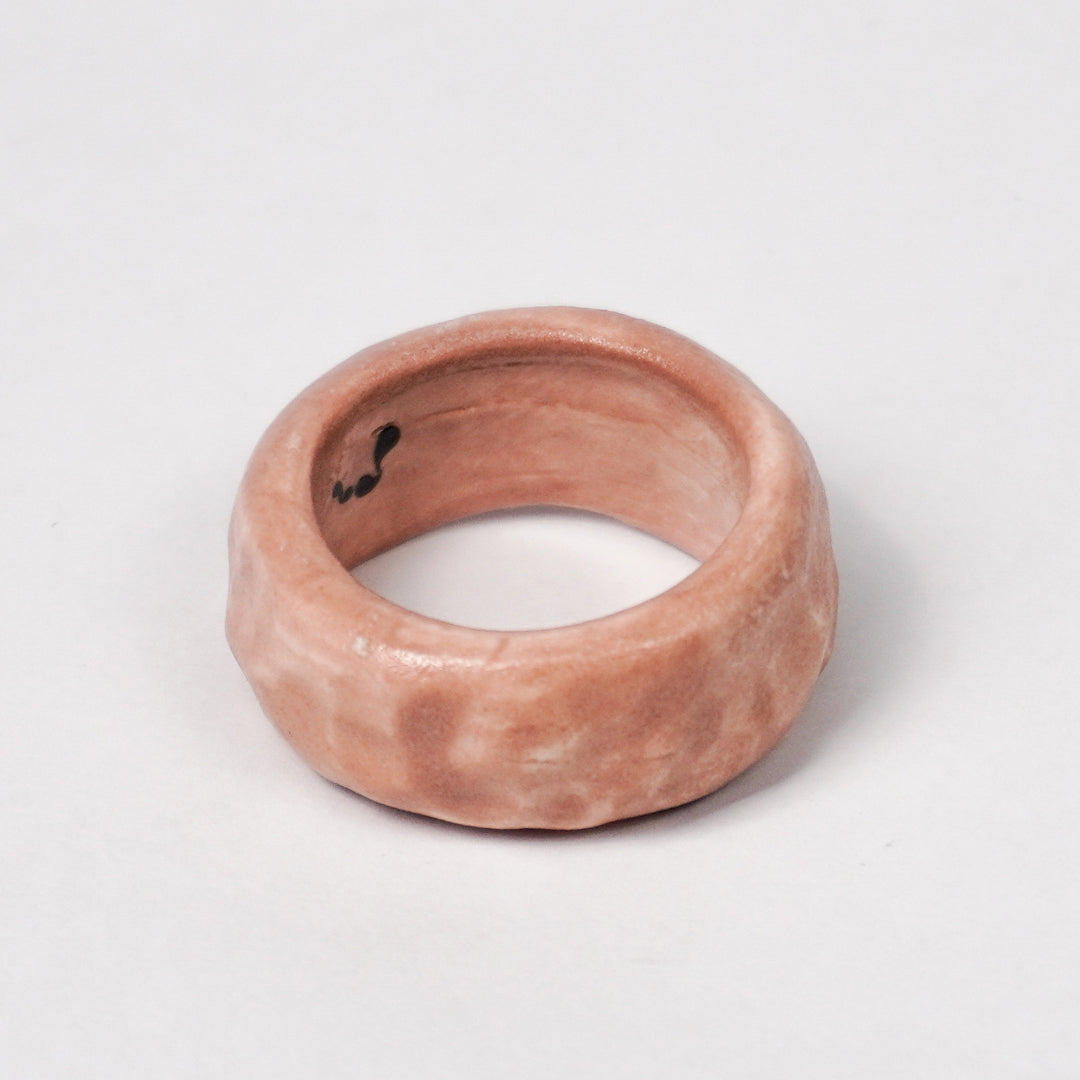 peace-tawny-brown-ceramic-ring-Leap-And-Linger-Product-Rings-by-Nomi-Bui-2nd-Angle