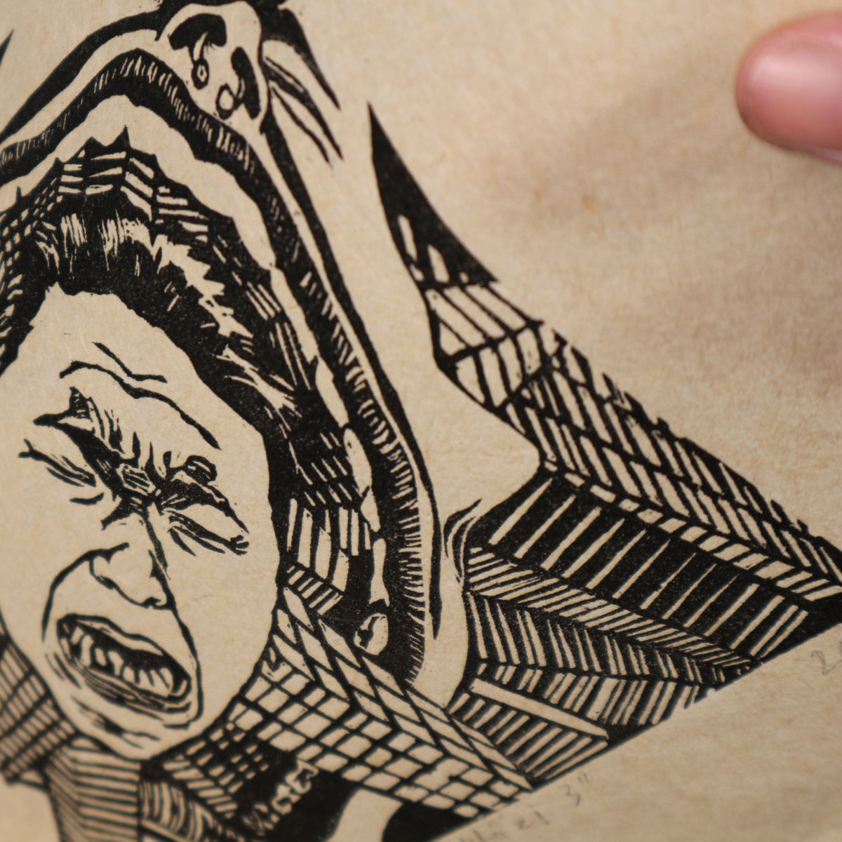 pho-zi-3-abzomal-city-3-linocut-print-art-picture-product-leap-and-linger-thuan-ngo-trevor-rouge-paper-texture