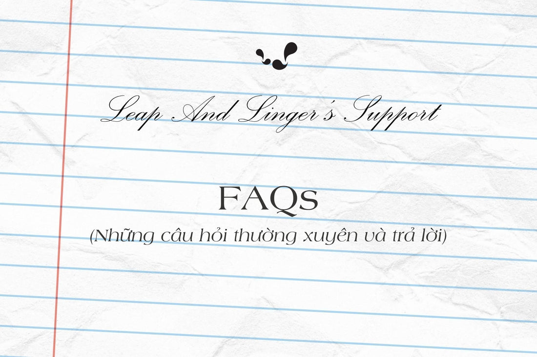 Leap And Linger's Support: FAQs