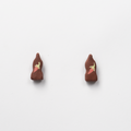 Chilli - Red Stoneware Stud Earrings | RUSSET