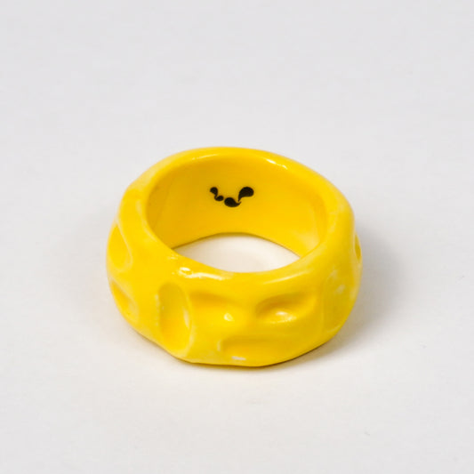 LIFE JOURNEY Yellow Lines - Ceramic Ring