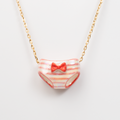 Girls (Hand painted with Pearlescent Finish) - Porcelain Necklace | Proud to be a girl