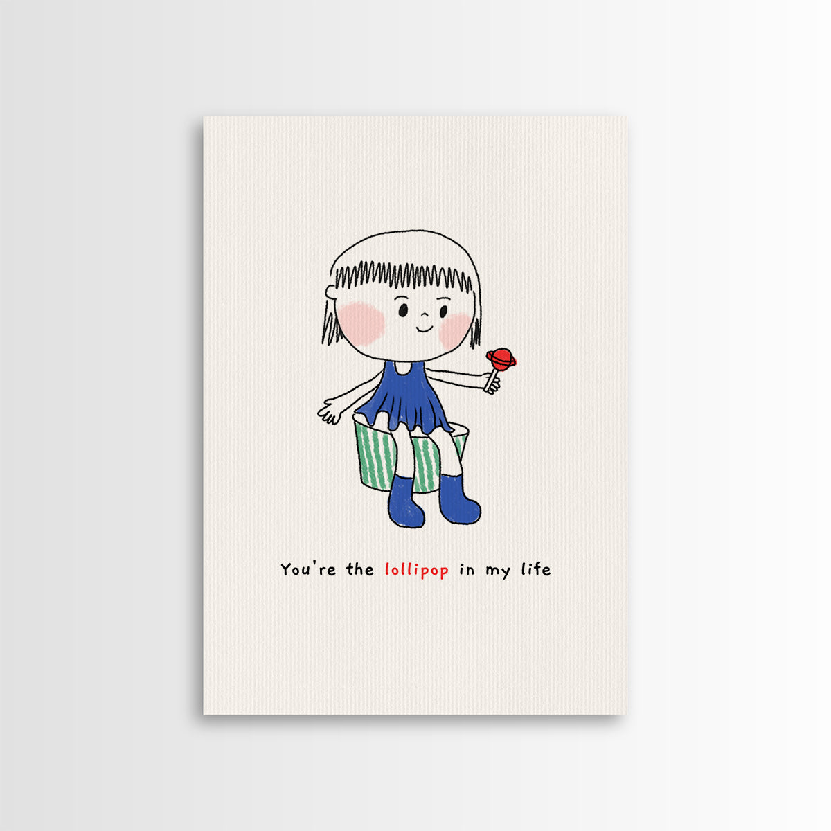 Lollipop In My Life - Postcard