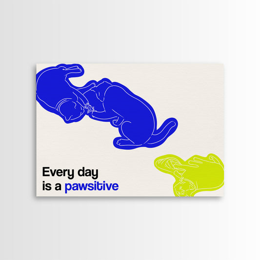 Pawsitive - Postcard