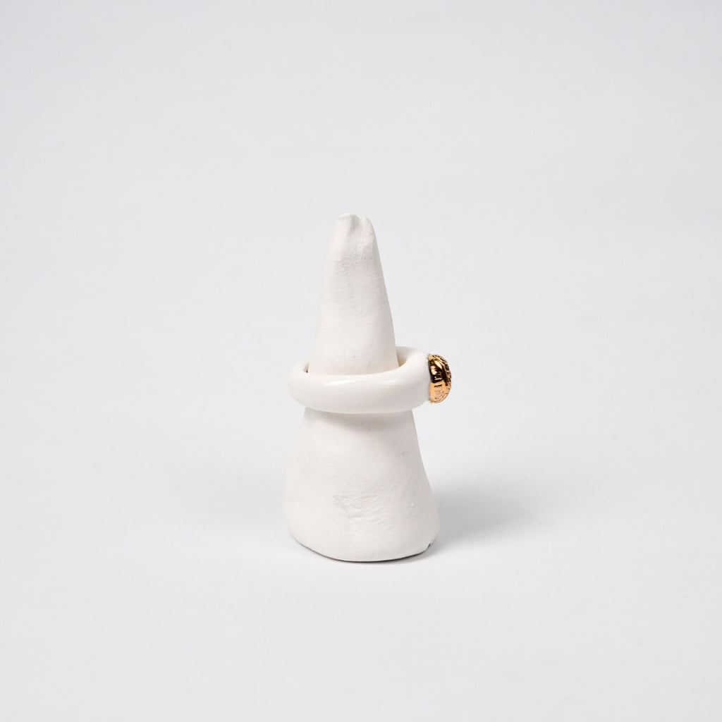 chai-sugar-cookies-just-cookie-edition-with-24k-gold-ceramic-ring-Leap-And-Linger-Product-Rings-by-Nomi-Bui-With-Stand-2nd-Angle