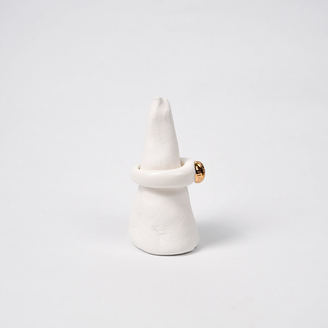 chai-sugar-cookies-just-cookie-edition-with-24k-gold-ceramic-ring-Leap-And-Linger-Product-Rings-by-Nomi-Bui-With-Stand-2nd-Angle