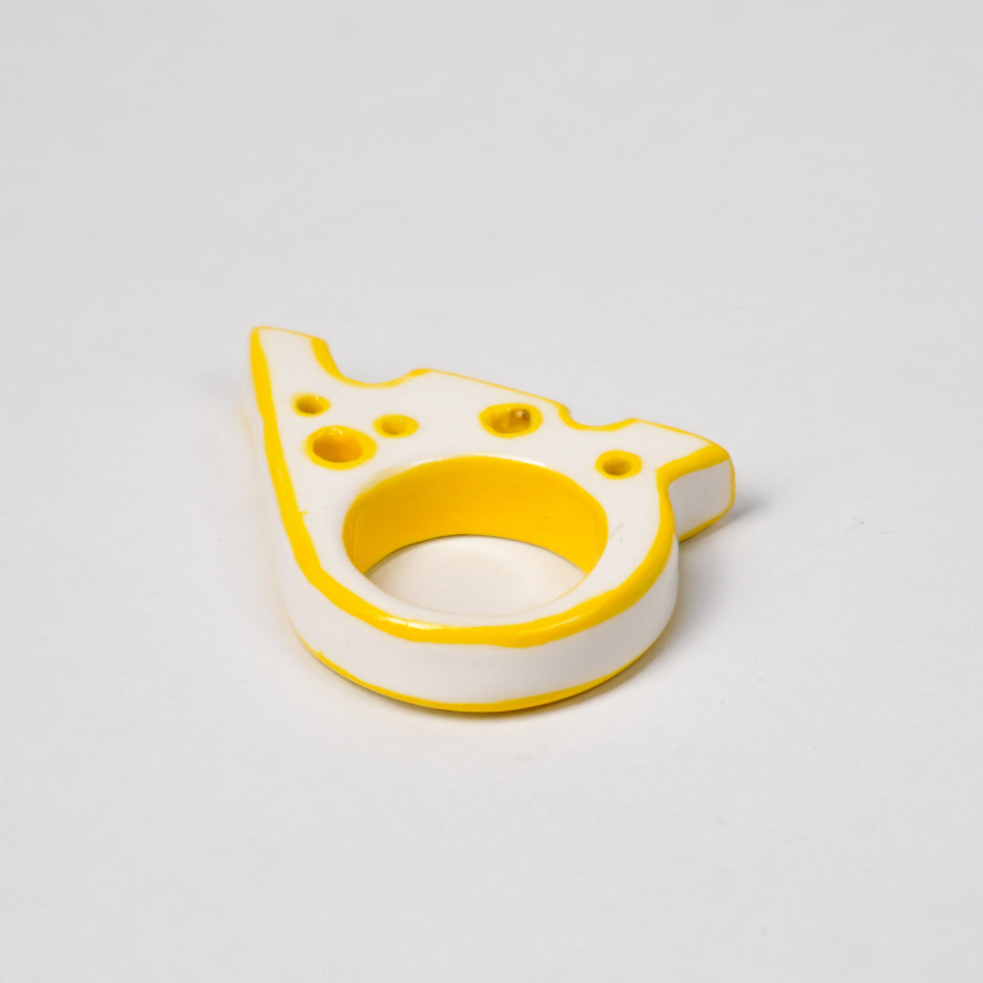 cheese-daughter-drawing-ceramic-ring-Leap-And-Linger-Product-Rings-by-Nomi-Bui-4th-Angle
