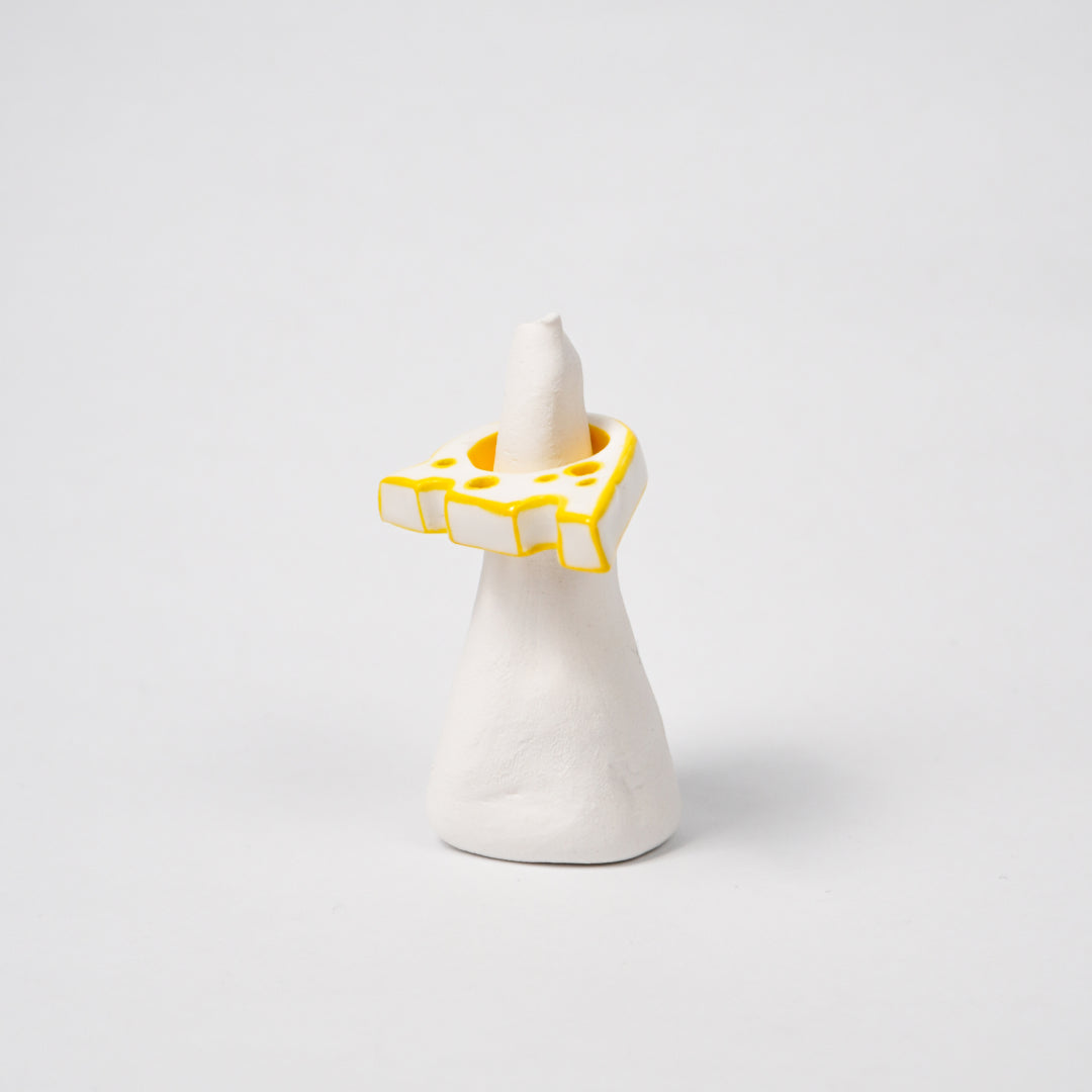 cheese-daughter-drawing-porcelain-ring-Leap-And-Linger-Product-Rings-by-Nomi-Bui-With-Stand-1st-Angle