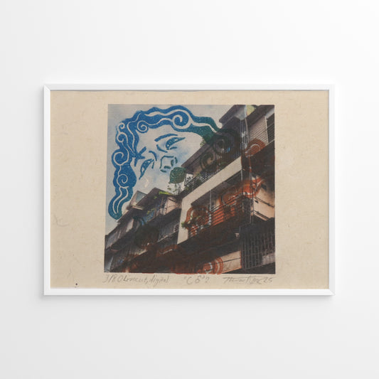 Cổ - Linocut Print