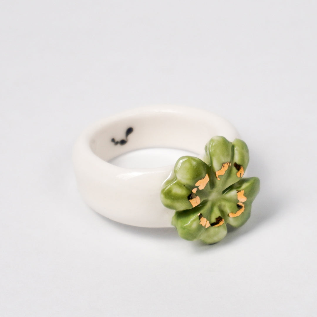 four-leaf-faith-edition-with-24k-gold-porcelain-ring-Leap-And-Linger-Product-Rings-by-Nomi-Bui-2nd-Angle