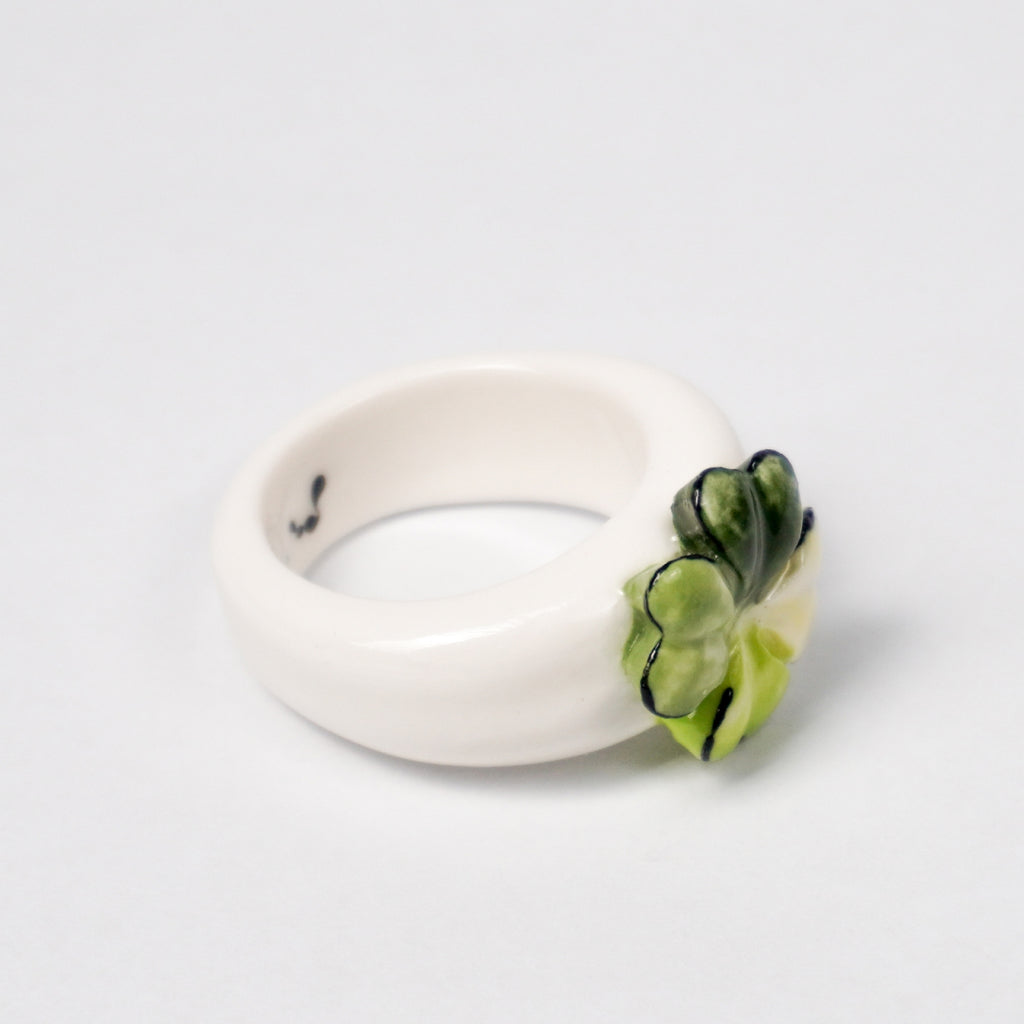 four-leaf-love-ceramic-ring-Leap-And-Linger-Product-Rings-by-Nomi-Bui-3rd-Angle