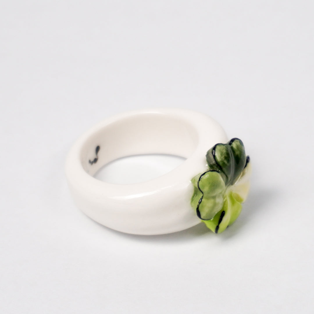 four-leaf-love-ceramic-ring-Leap-And-Linger-Product-Rings-by-Nomi-Bui-3rd-Angle