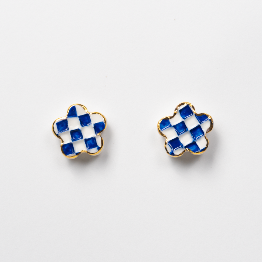 Légal (Hand painted 24K Gold Edition) - Pocerlain Earrings