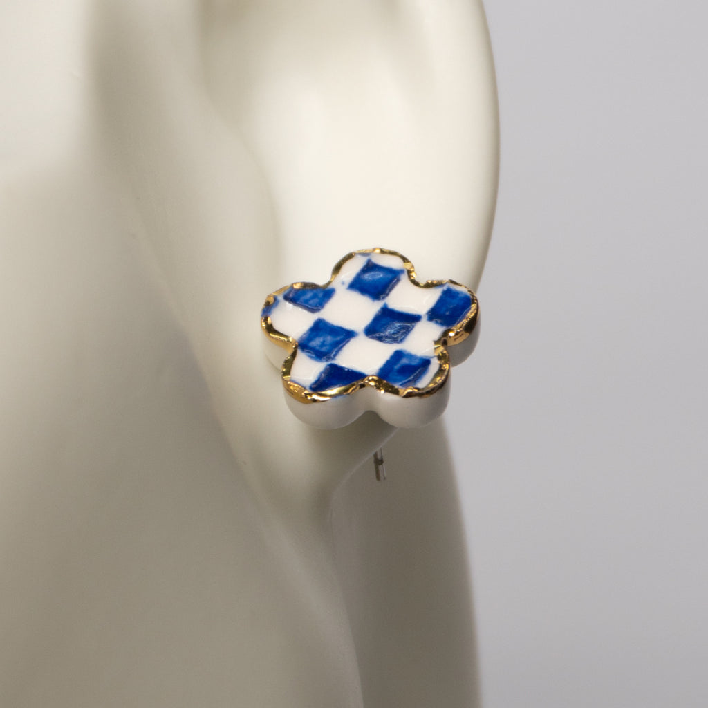 Légal (Hand painted 24K Gold Edition) - Pocerlain Earrings