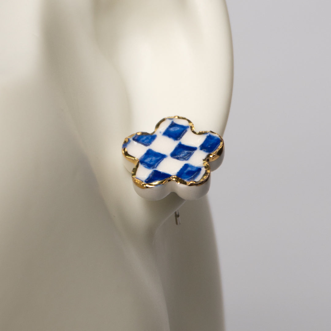 Légal (Hand painted 24K Gold Edition) - Pocerlain Earrings