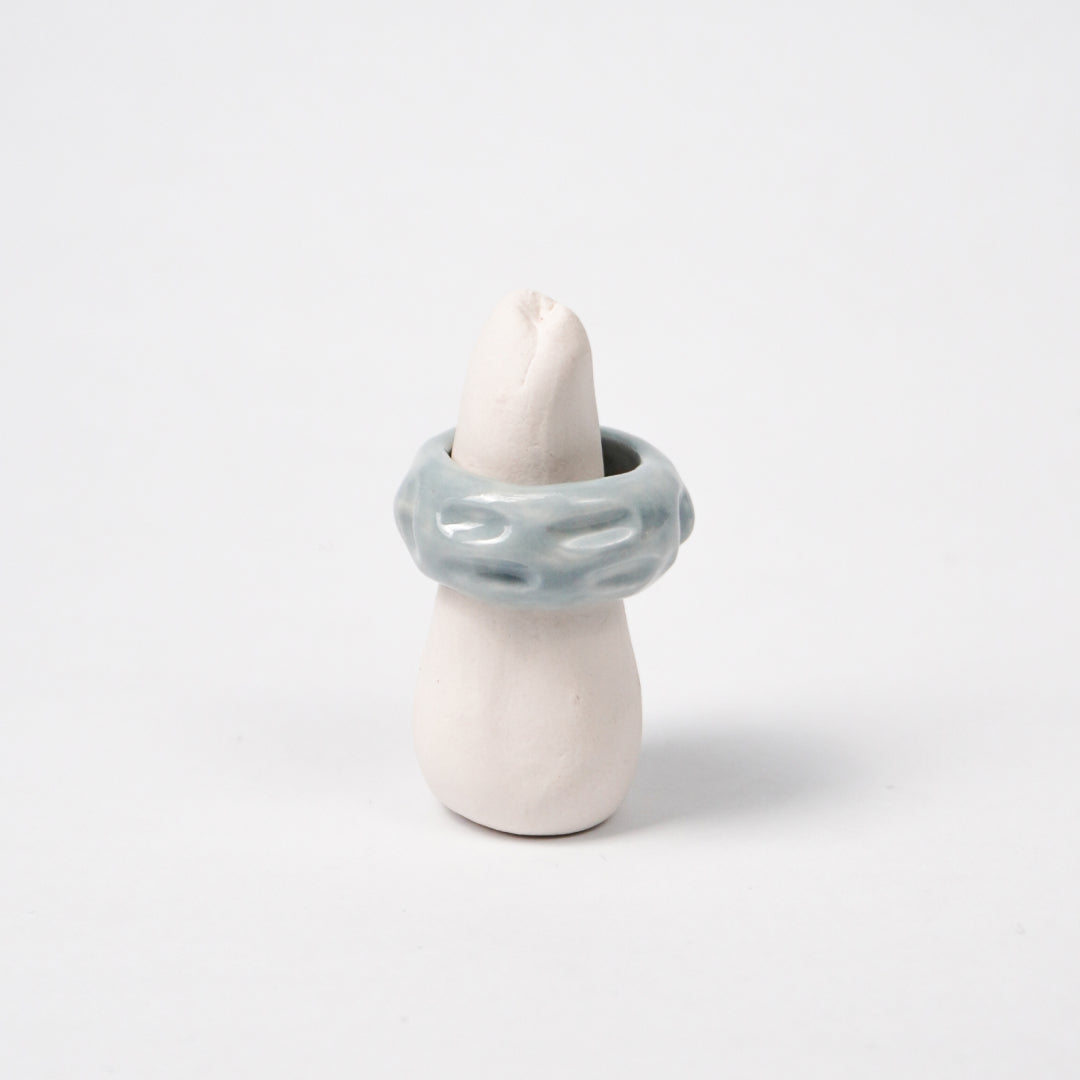 life-journey-gray-clouds-porcelain-ring-Leap-And-Linger-Product-Rings-by-Nomi-Bui-With-Stand-1st-Angle