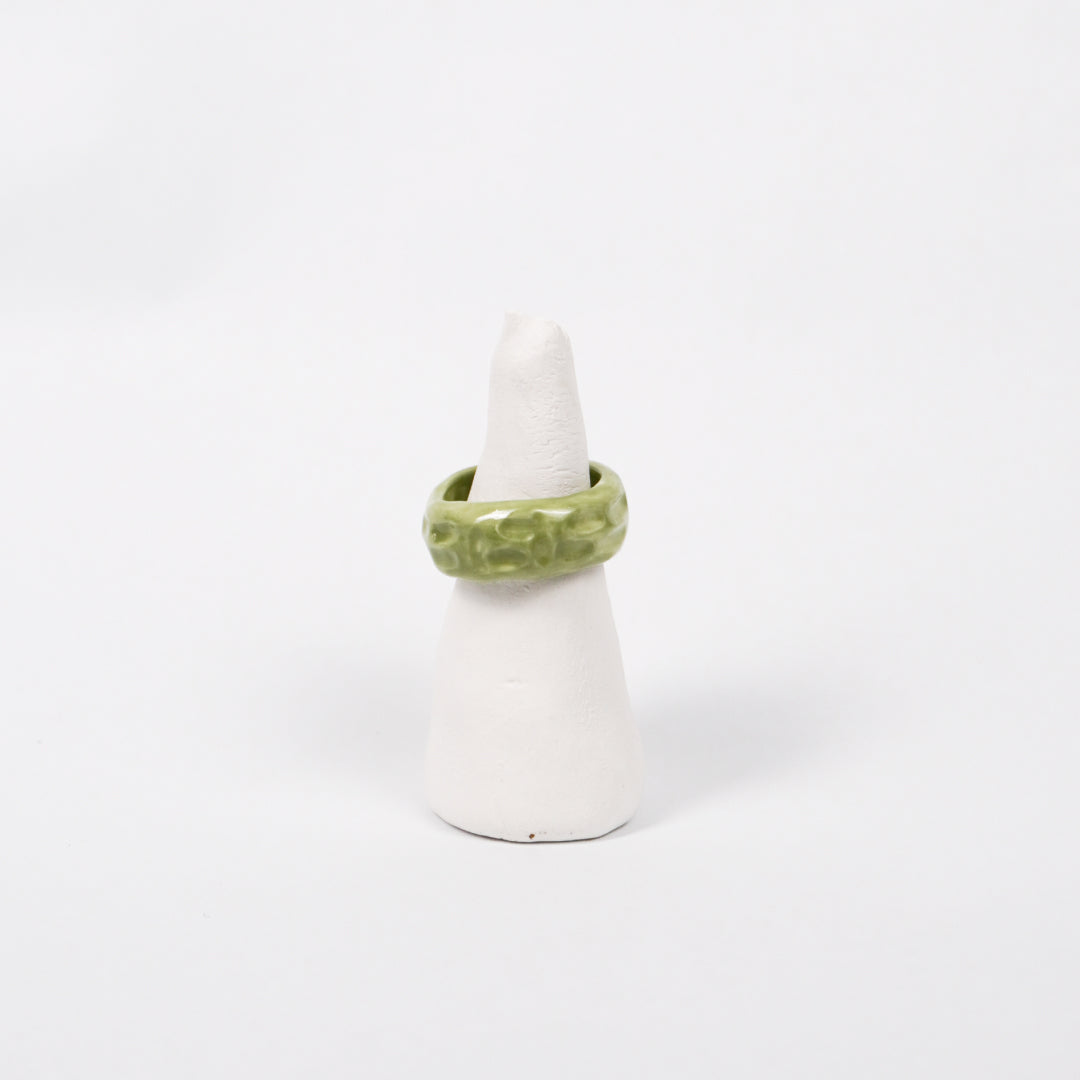 life-journey-under-the-green-trees-ceramic-ring-Leap-And-Linger-Product-Rings-by-Nomi-Bui-With-Stand-1st-Angle