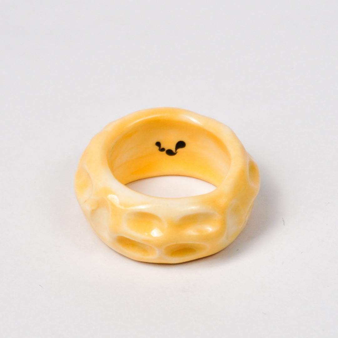 life-journey-yellow-mail-truck-ceramic-ring-Leap-And-Linger-Product-Rings-by-Nomi-Bui-1st-Angle