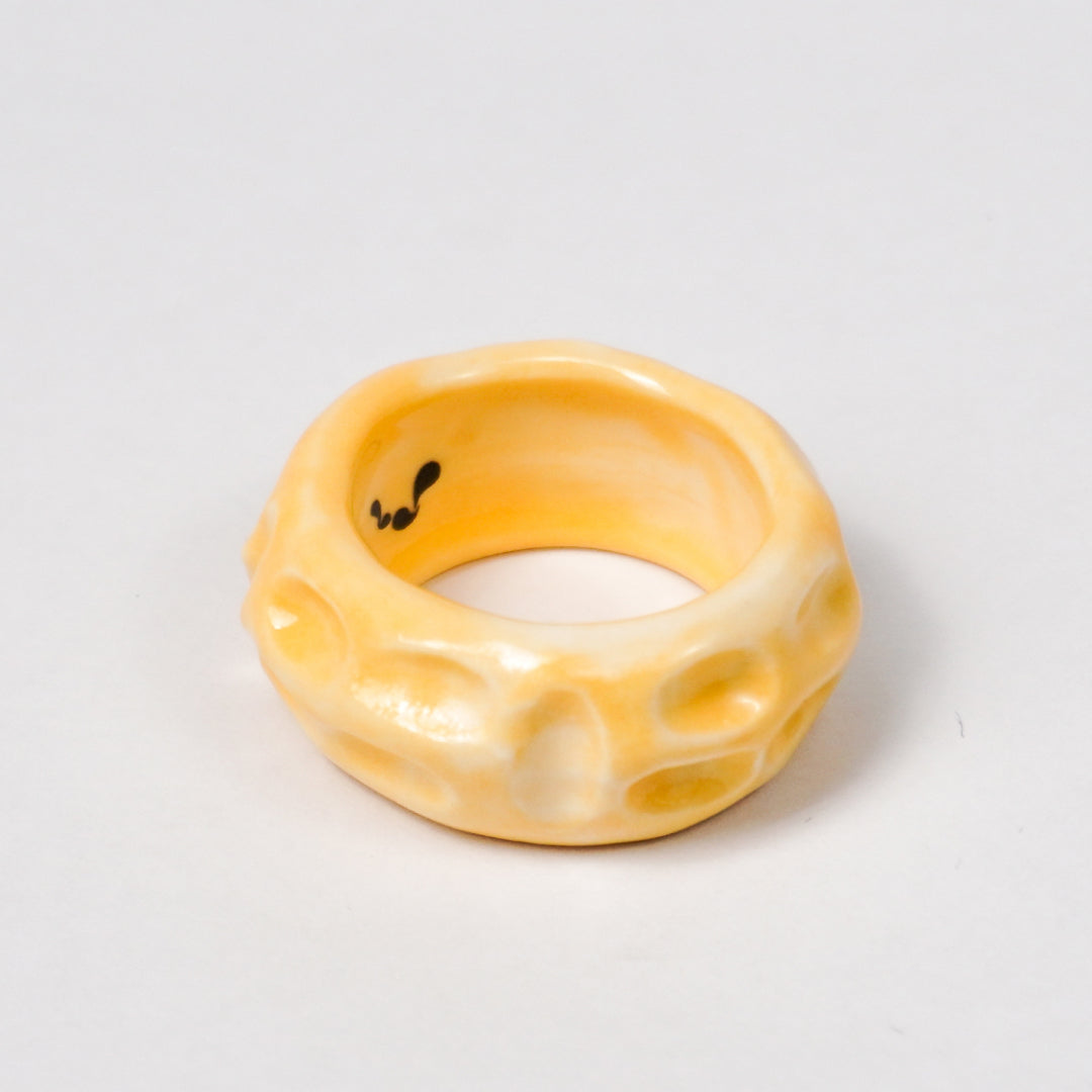 life-journey-yellow-mail-truck-ceramic-ring-Leap-And-Linger-Product-Rings-by-Nomi-Bui-2nd-Angle