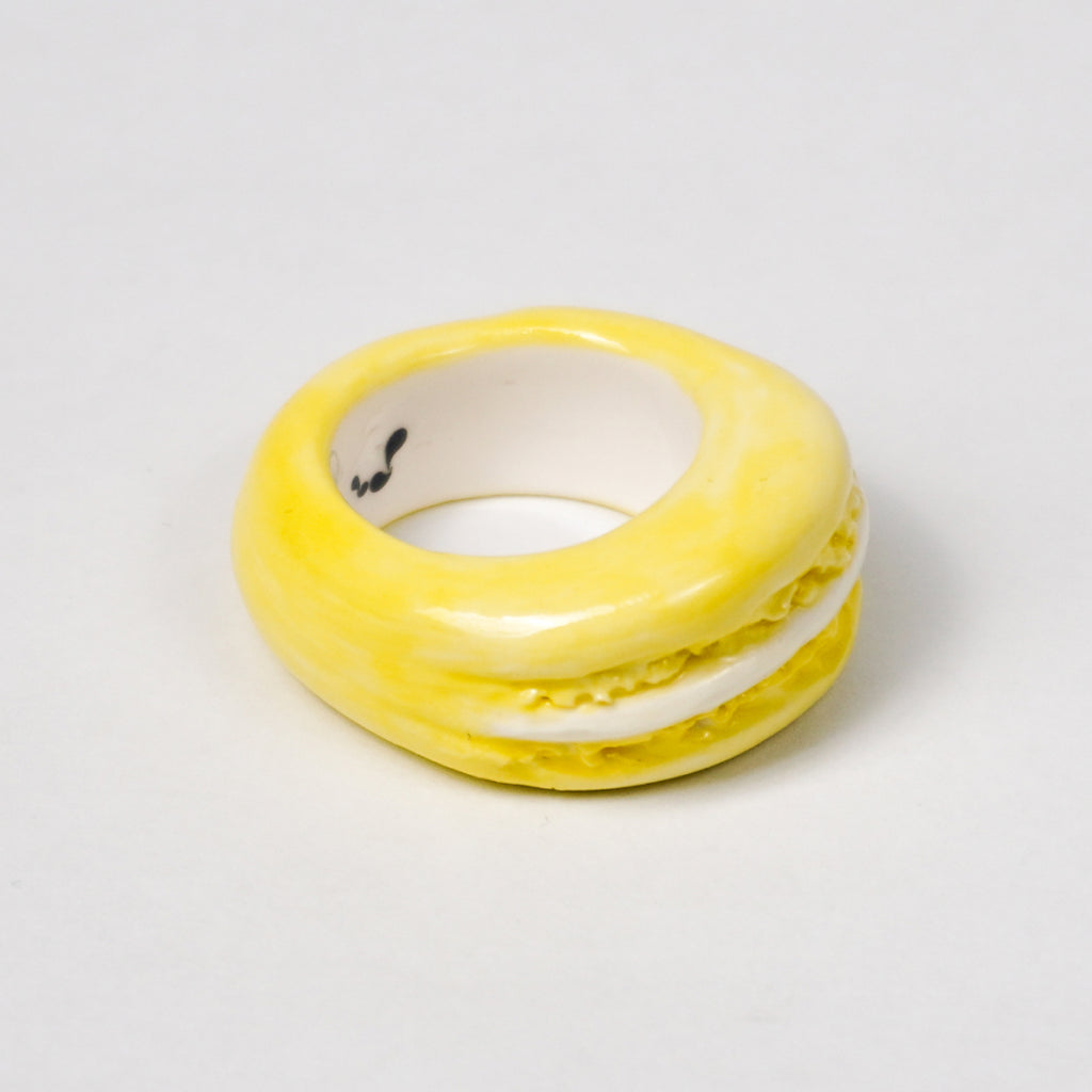 macaroon-lemon-flavor-porcelain-ring-Leap-And-Linger-Product-Rings-by-Nomi-Bui-2nd-Angle