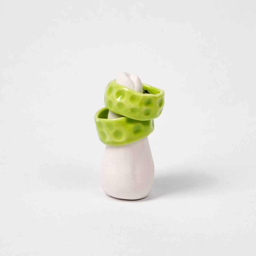 milky-way-green-pea-galaxie-porcelain-ring-Leap-And-Linger-Product-Rings-by-Nomi-Bui-With-Stand-2nd-Angle