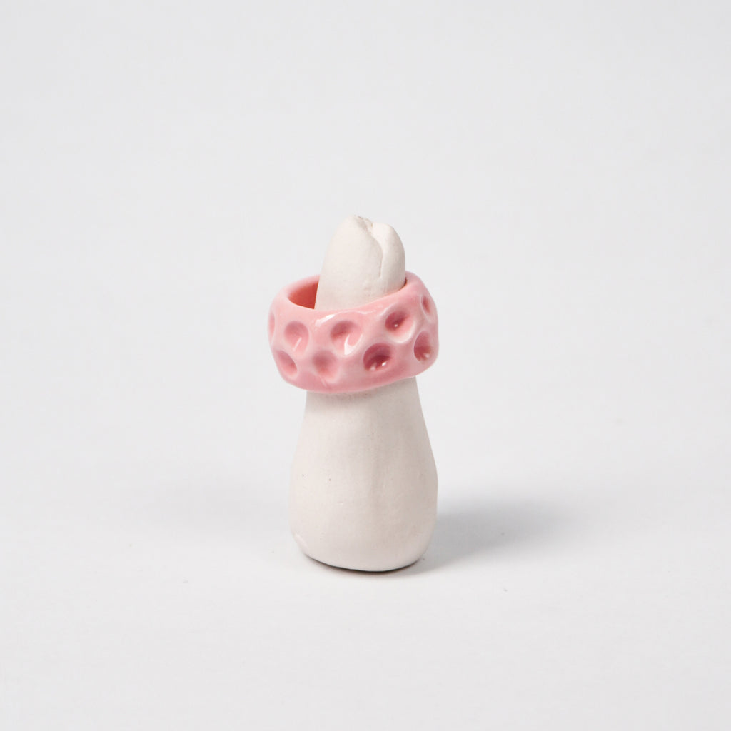 milky-way-rosette-nebula-ceramic-ring-Leap-And-Linger-Product-Rings-by-Nomi-Bui-With-Stand-2nd-Angle