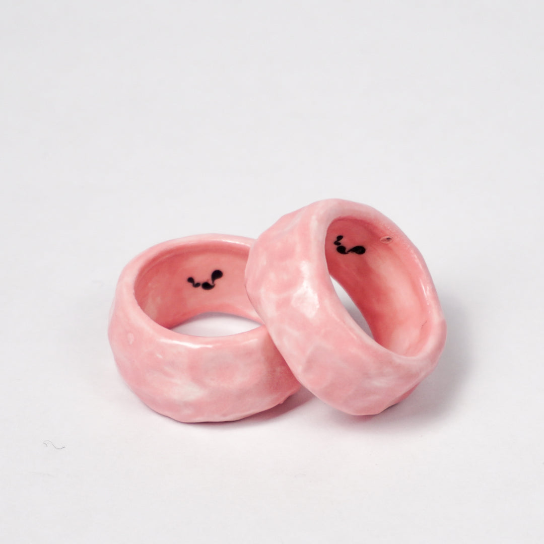peace-pink-cherub-ceramic-ring-Leap-And-Linger-Product-Rings-by-Nomi-Bui-With-Stand-1st-Angle