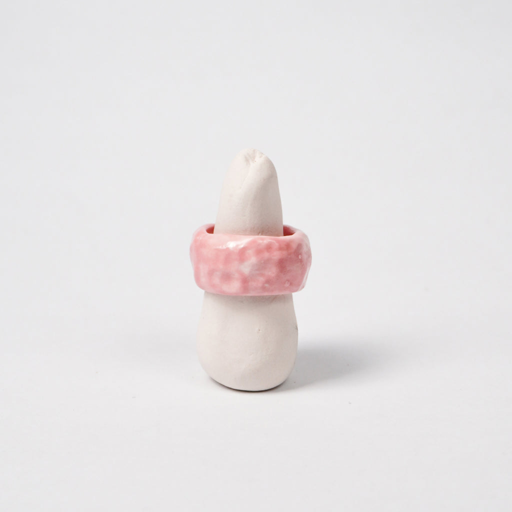 peace-pink-cherub-porcelain-ring-Leap-And-Linger-Product-Rings-by-Nomi-Bui-With-Stand-2nd-Angle
