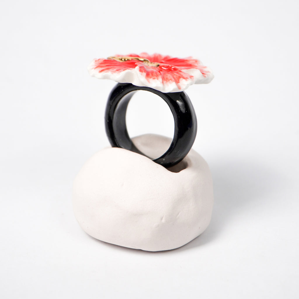 red-hibiscus-edition-with-24k-gold-ceramic-ring-Leap-And-Linger-Product-Rings-by-Nomi-Bui-With-Hand-1st-Optional