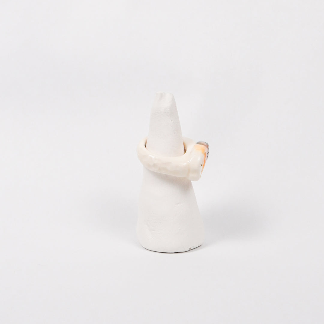 taiyaki-golden-spice-edition-with-24k-gold-porcelain-ring-Leap-And-Linger-Product-Rings-by-Nomi-Bui-With-Stand-2nd-Angle