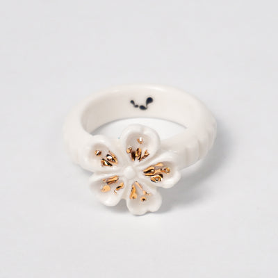 the-endless-flower-garden-fleur-de-pecher-blanche-edition-with-24k-gold-ceramic-ring-Leap-And-Linger-Product-Rings-by-Nomi-Bui-1st-Angle