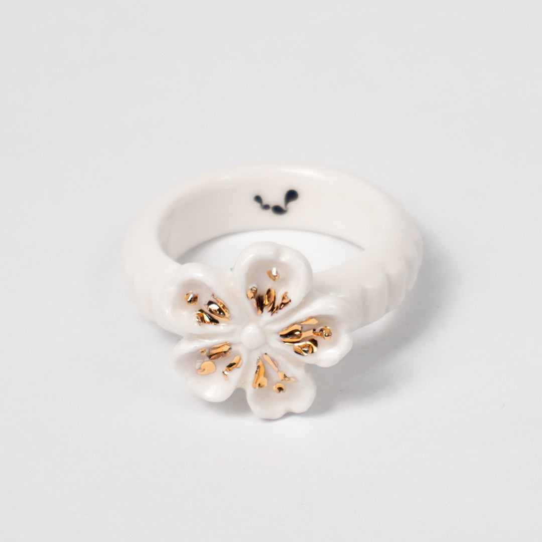 the-endless-flower-garden-fleur-de-pecher-blanche-edition-with-24k-gold-porcelain-ring-Leap-And-Linger-Product-Rings-by-Nomi-Bui-1st-Angle