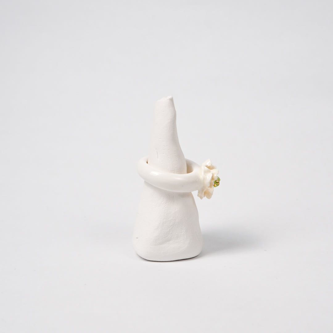 the-endless-flower-garden-piety-edition-with-24k-gold-ceramic-ring-Leap-And-Linger-Product-Rings-by-Nomi-Bui-With-Stand-2nd-Angle