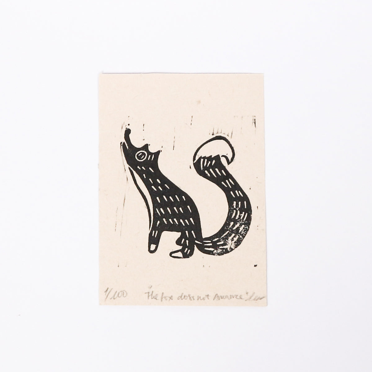 the-fox-does-announce-linocut-print-art-picture-product-leap-and-linger-nhichancanh-2