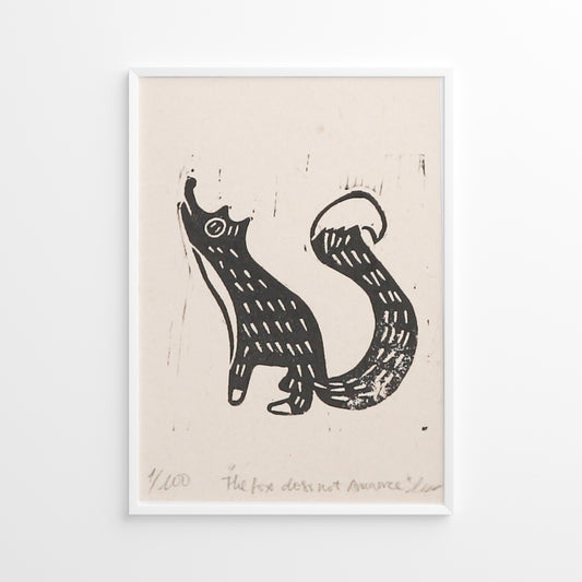 the-fox-does-announce-linocut-print-art-picture-product-leap-and-linger-nhichancanh-5