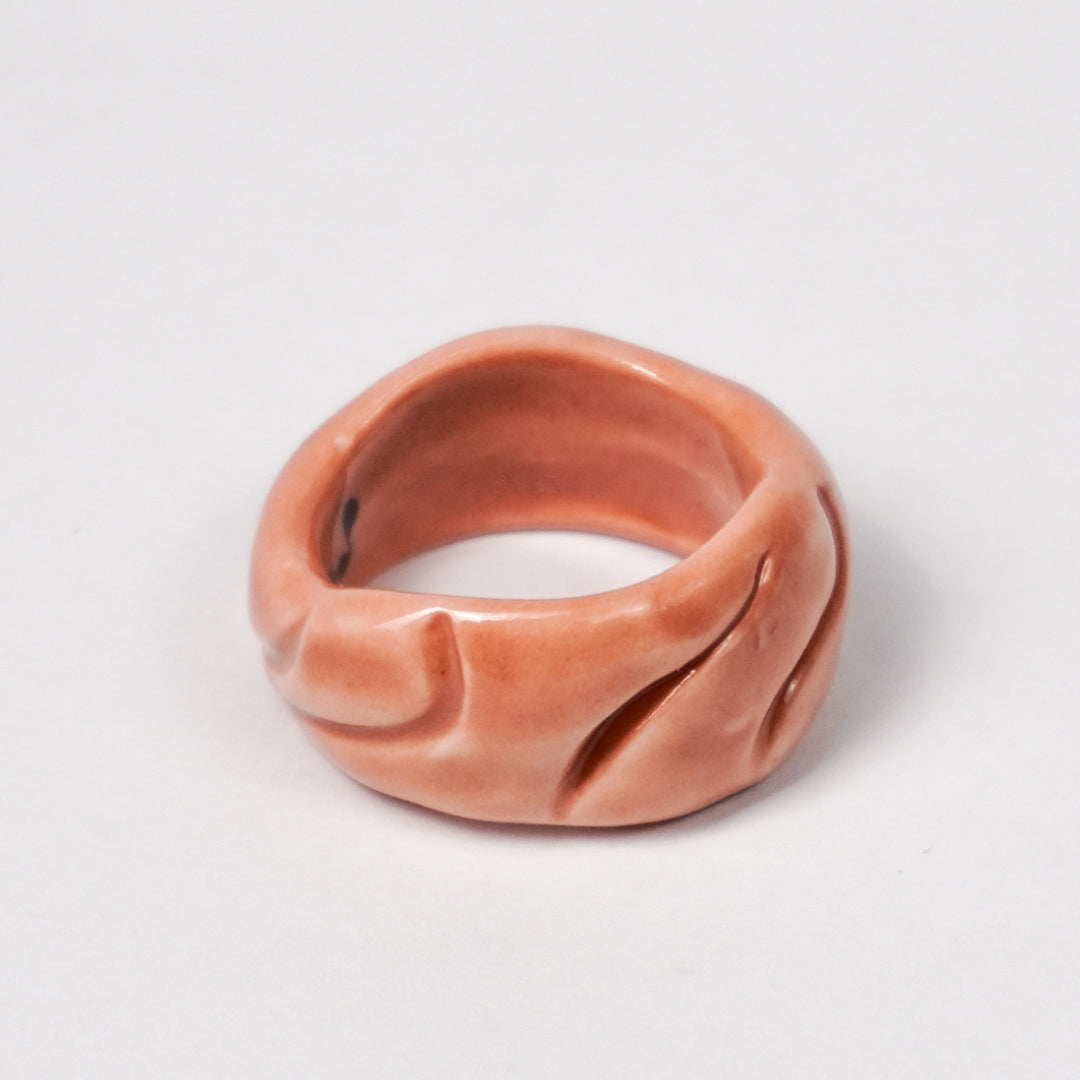 tires-downtown-brown-porcelain-ring-Leap-And-Linger-Product-Rings-by-Nomi-Bui-3rd-Angle