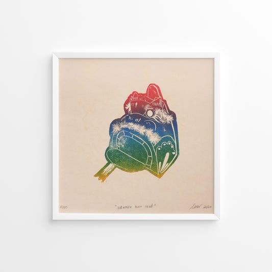 vietnamese-kirin-head-linocut-print-art-picture-product-leap-and-linger-nhichancanh-1